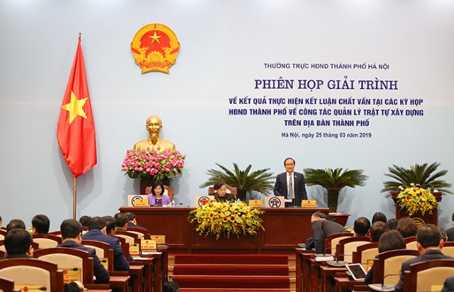 Giải trình về quản lý trật tự xây dựng đô thị: Nhiều vi phạm trong trật tự xây dựng nhà ở riêng lẻ 